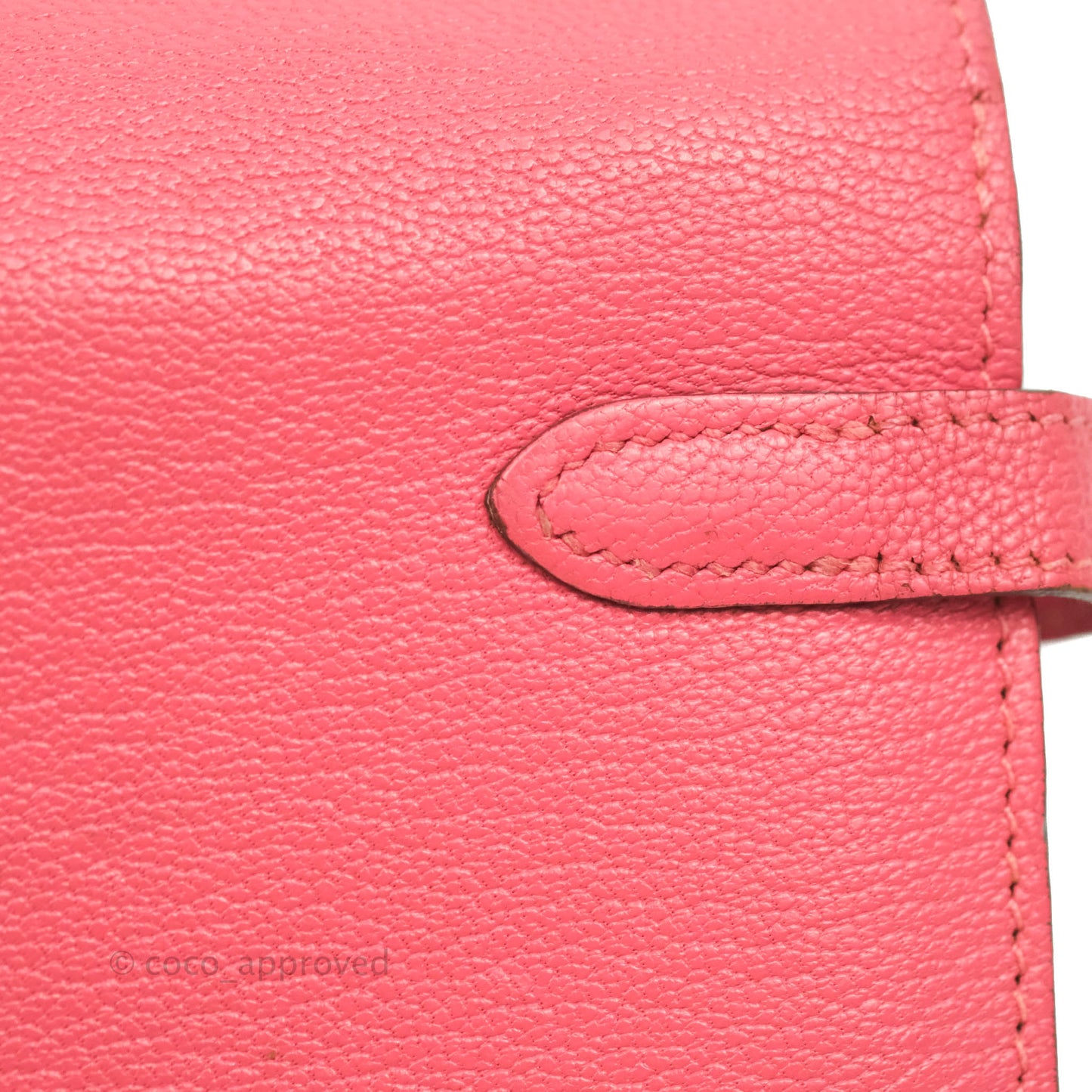 Hermès Kelly Wallet Rose Lipstick Chevre Gold Hardware