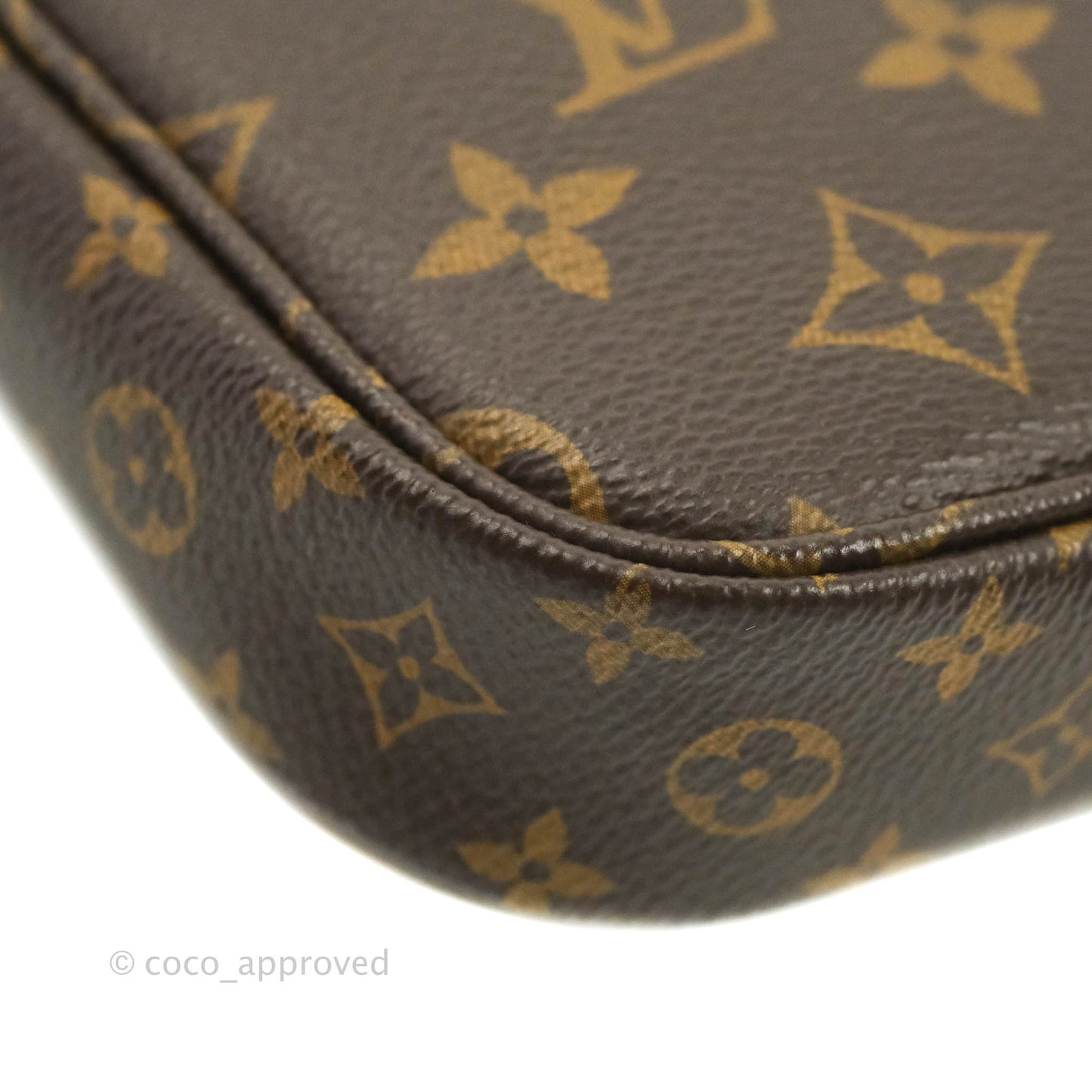 Louis Vuitton Multi Pochette Accessories Khaki Monogram Canvas