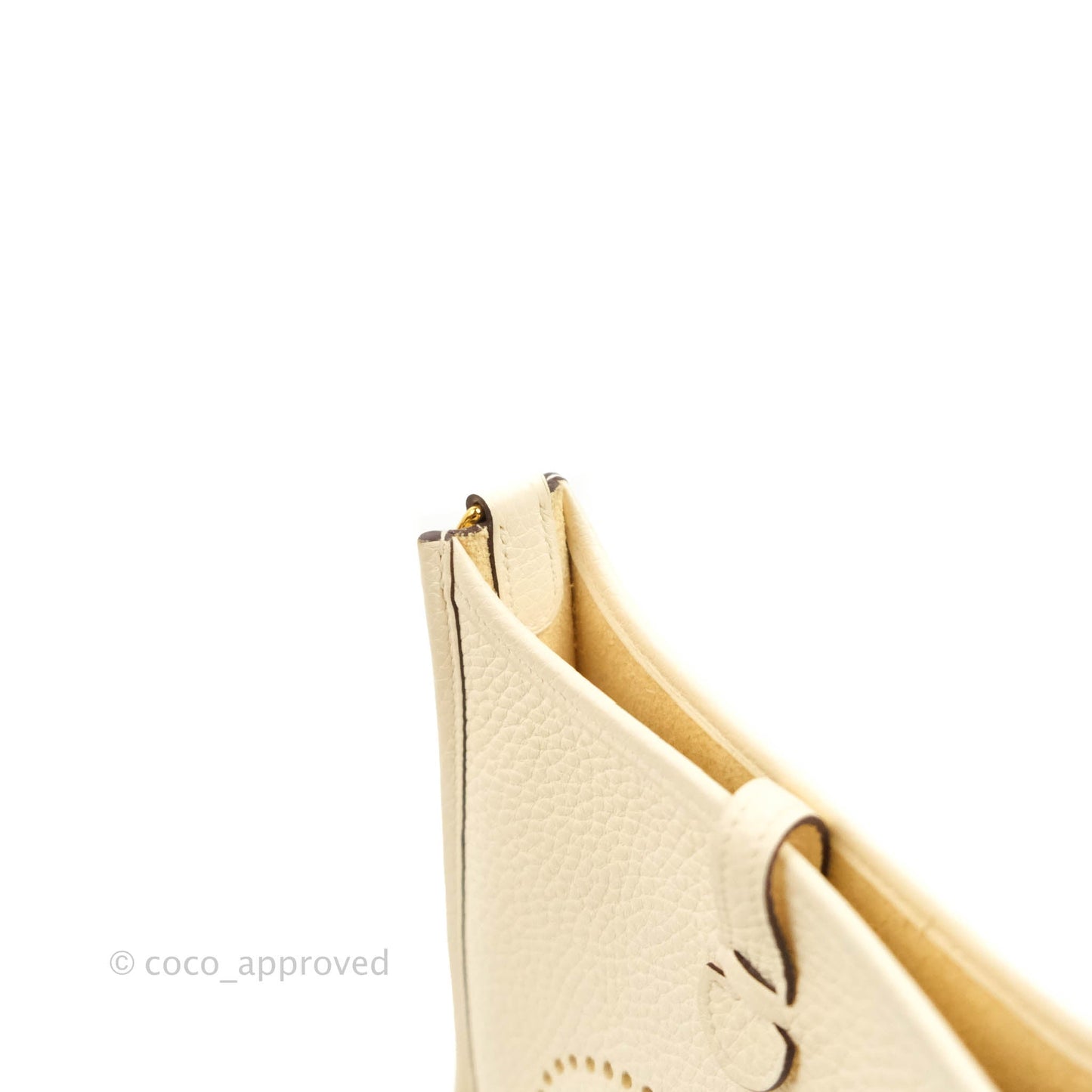 Hermès Mini Evelyne 16 Nata Clemence Black/Vert Bosphore Sangle Flipperball Gold Hardware