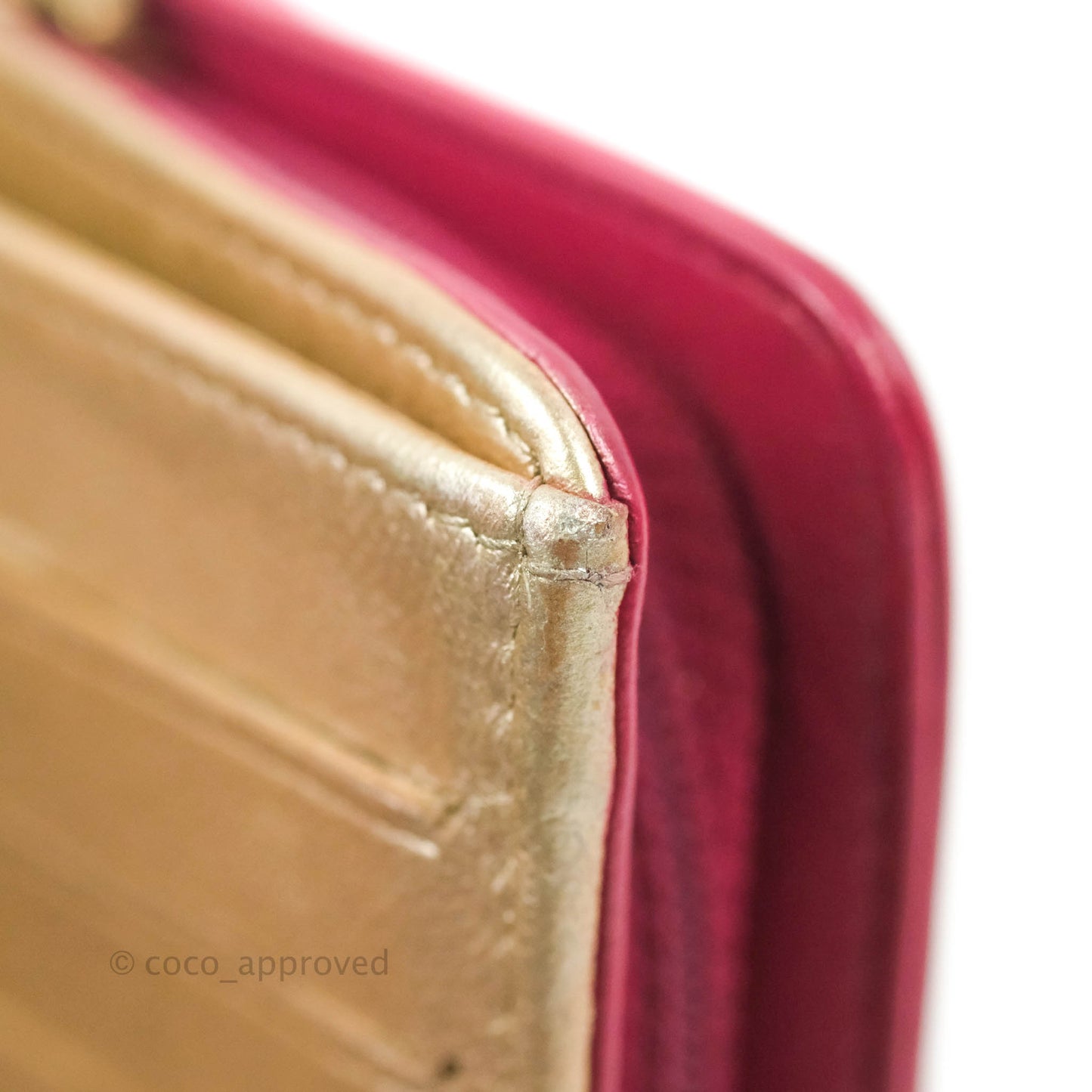 Chanel Wallet in Pink Camellia Embossed Lambskin