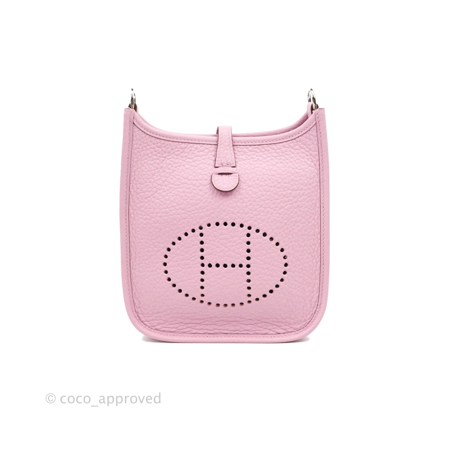 Hermès Mini Evelyne 16 Mauve Sylvestre Amazone