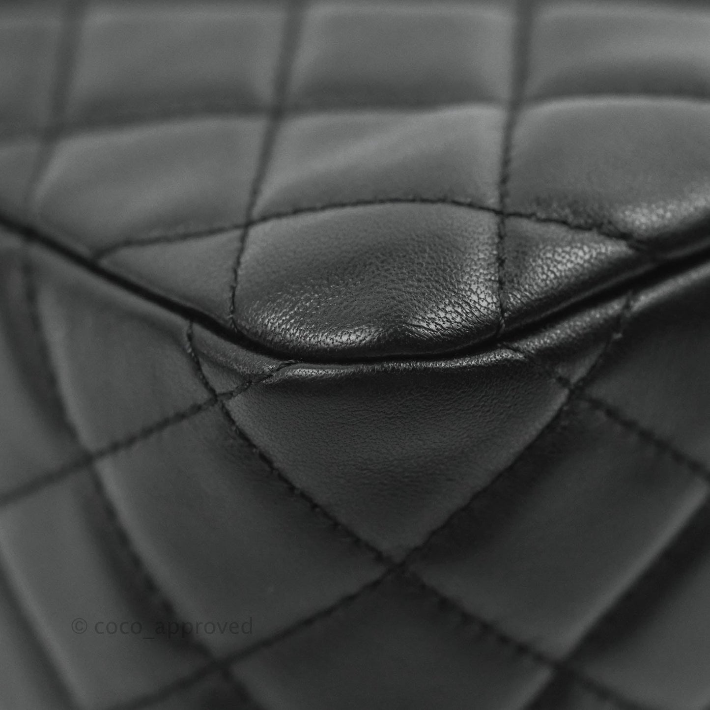 Chanel Black Pearl Crush Hobo Bag Lambskin Aged Gold Hardware