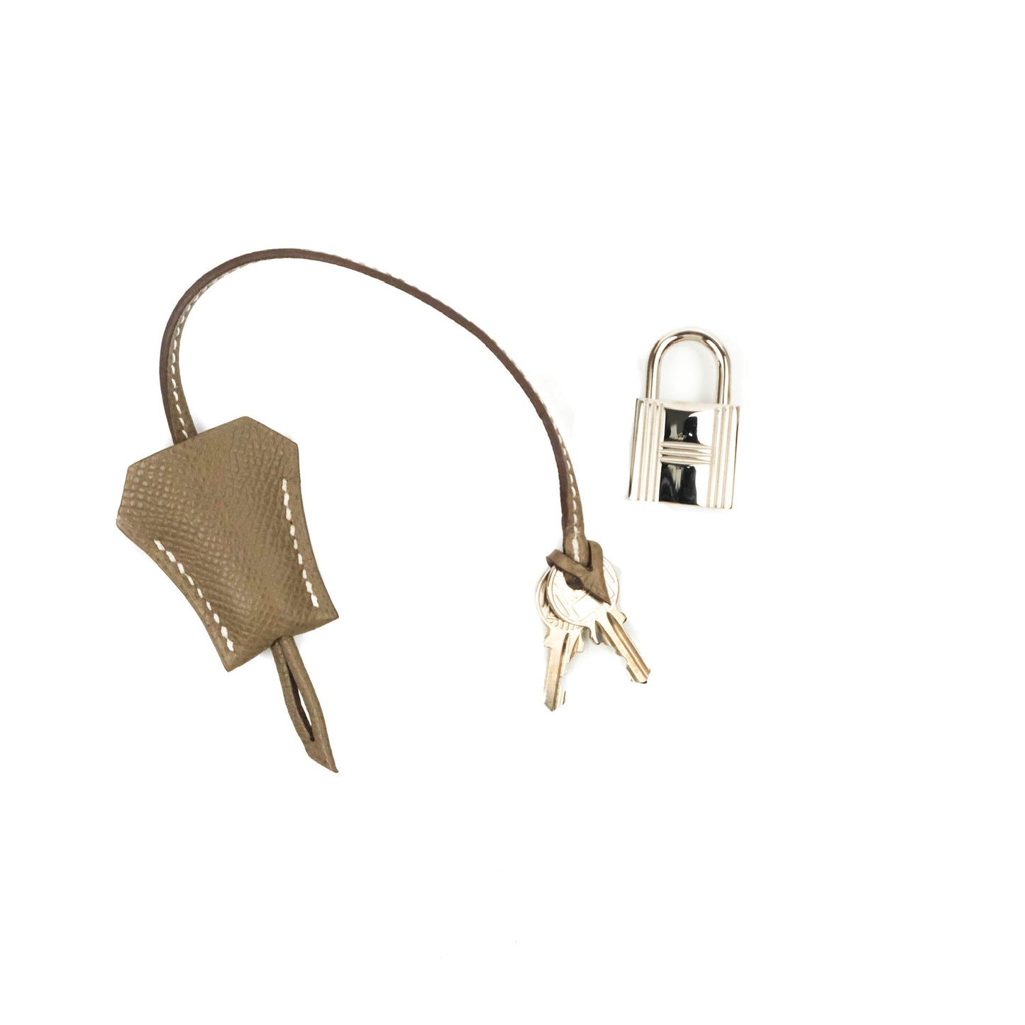 Hermès Kelly 32 Sellier Etoupe Epsom Palladium Hardware HSS