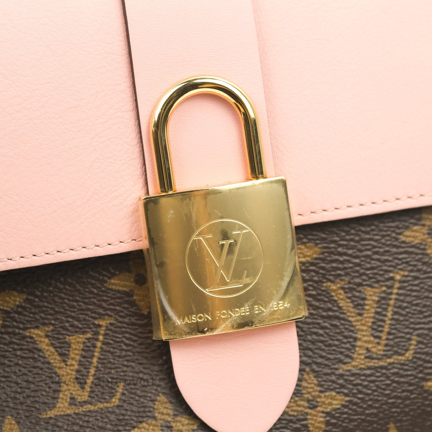 Louis Vuitton Monogram Locky BB Rose Poudre