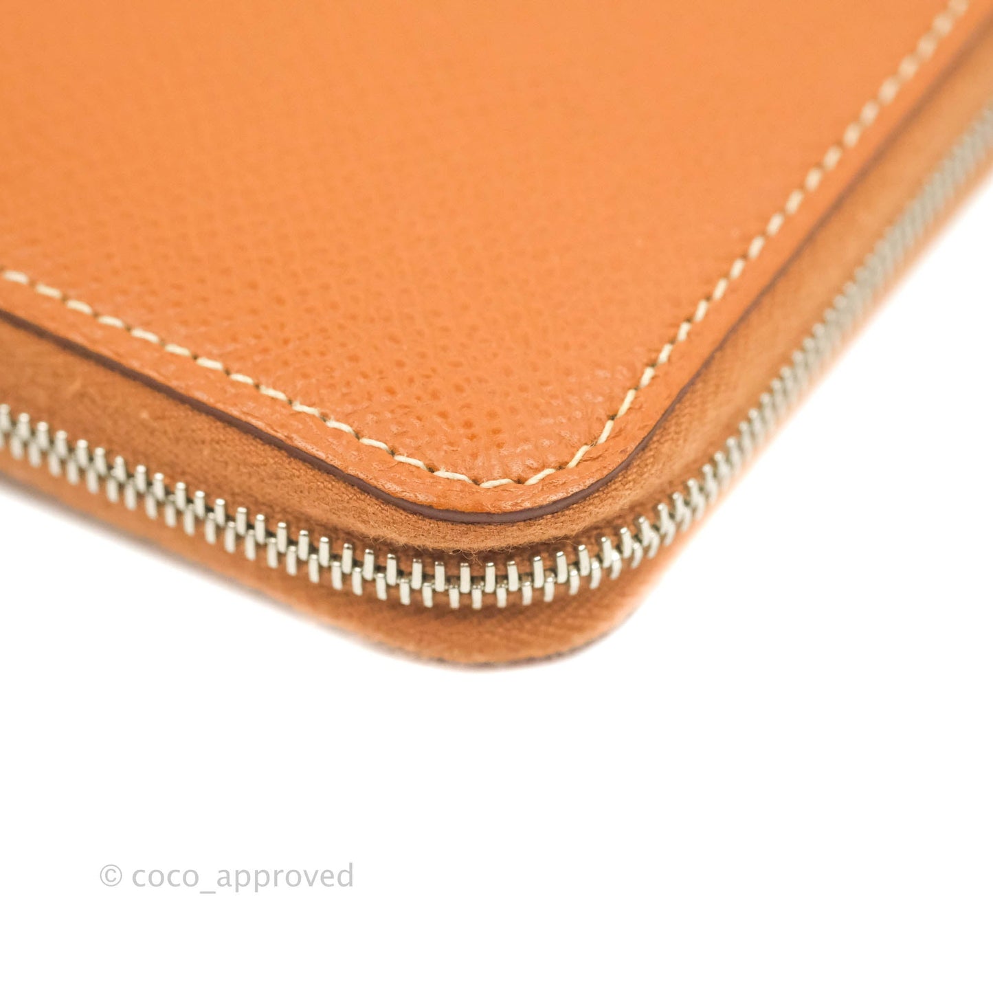 Hermès Silk In Compact Wallet Gold Epsom