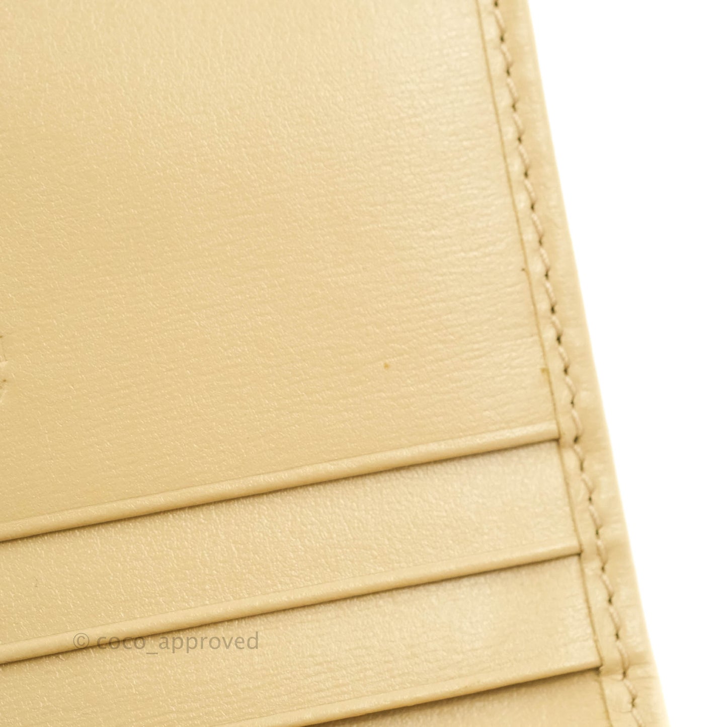 Gucci Horsebit 1955 Card Case Wallet Beige