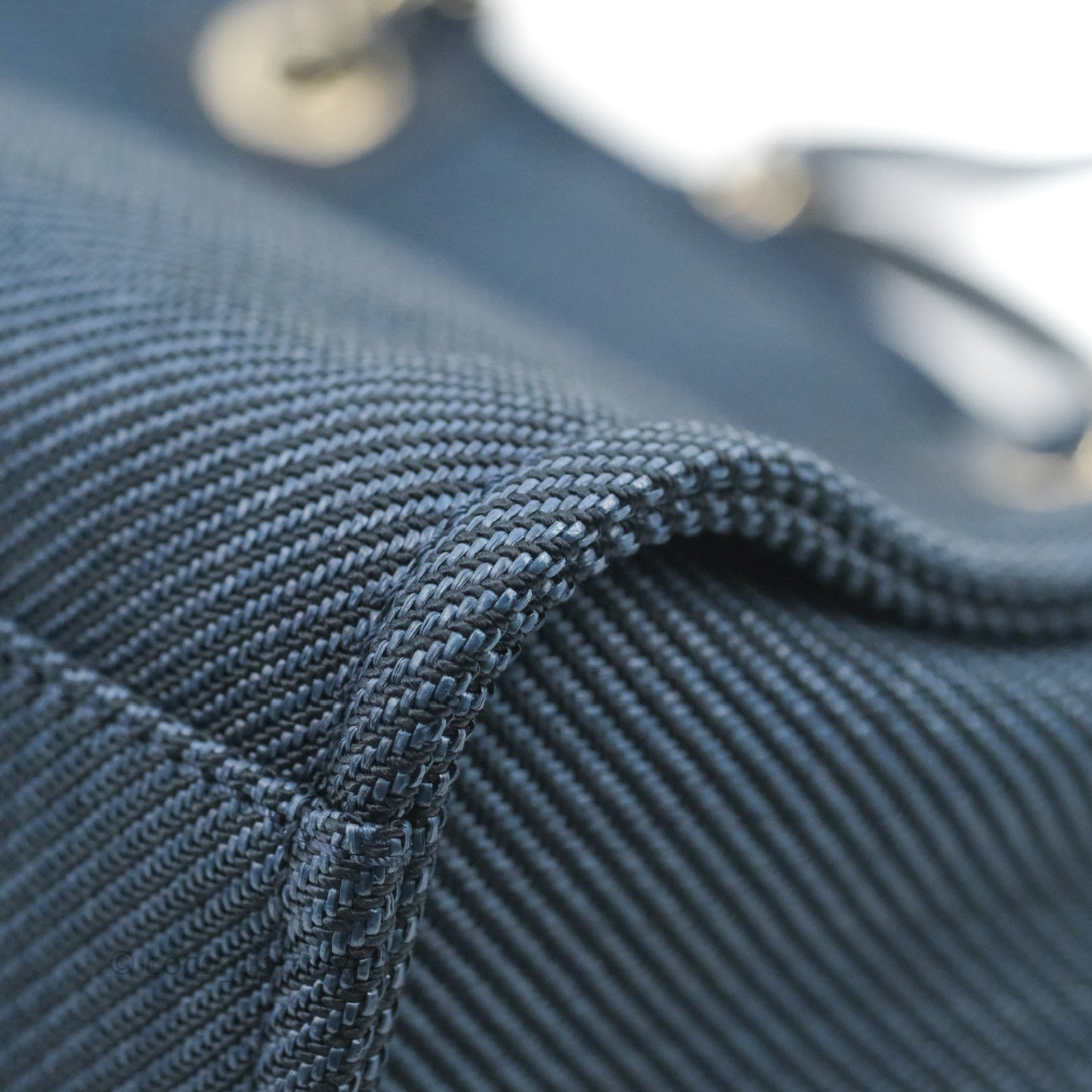 Chanel Canvas Deauville Medium Navy