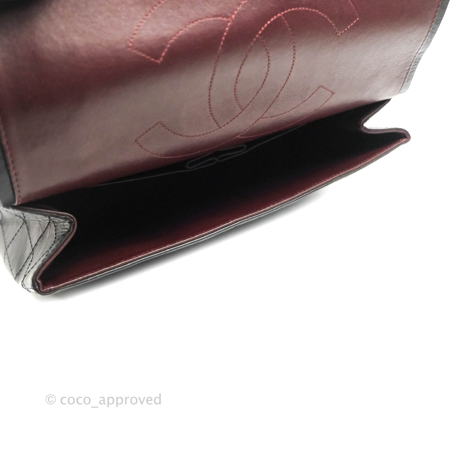 Chanel Reissue Quilted Aged Calfskin Black Ruthenium Hardware 227