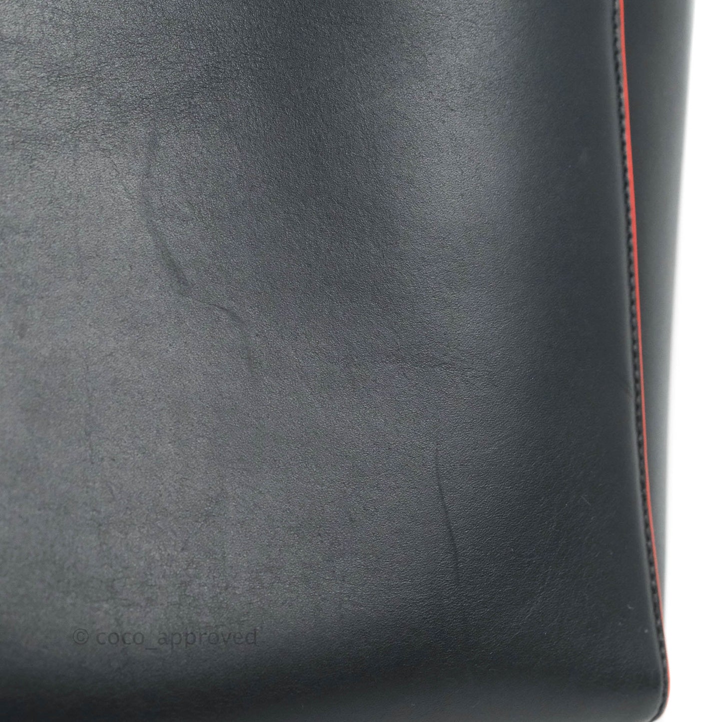 Celine Sangle Bucket Bag Navy Calfskin