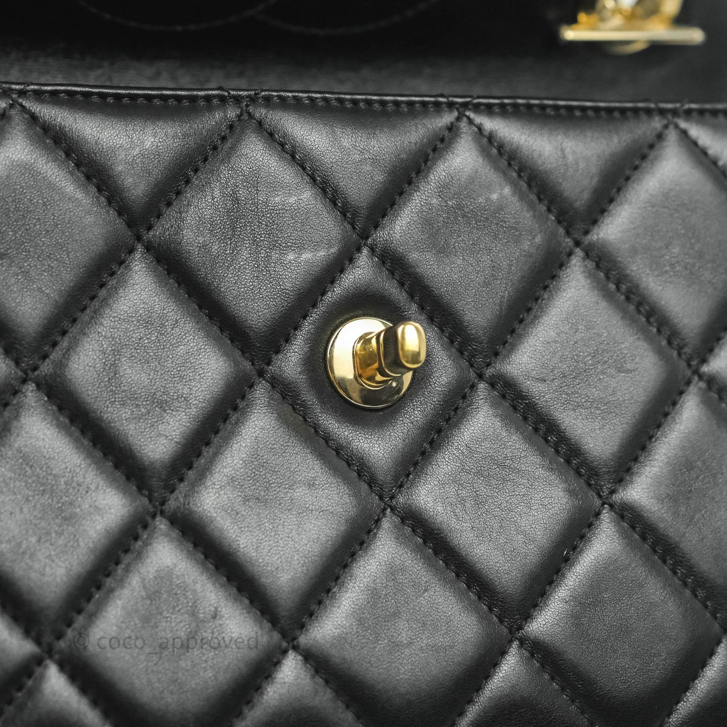 Chanel Trendy CC Small Black Lambskin Gold Hardware