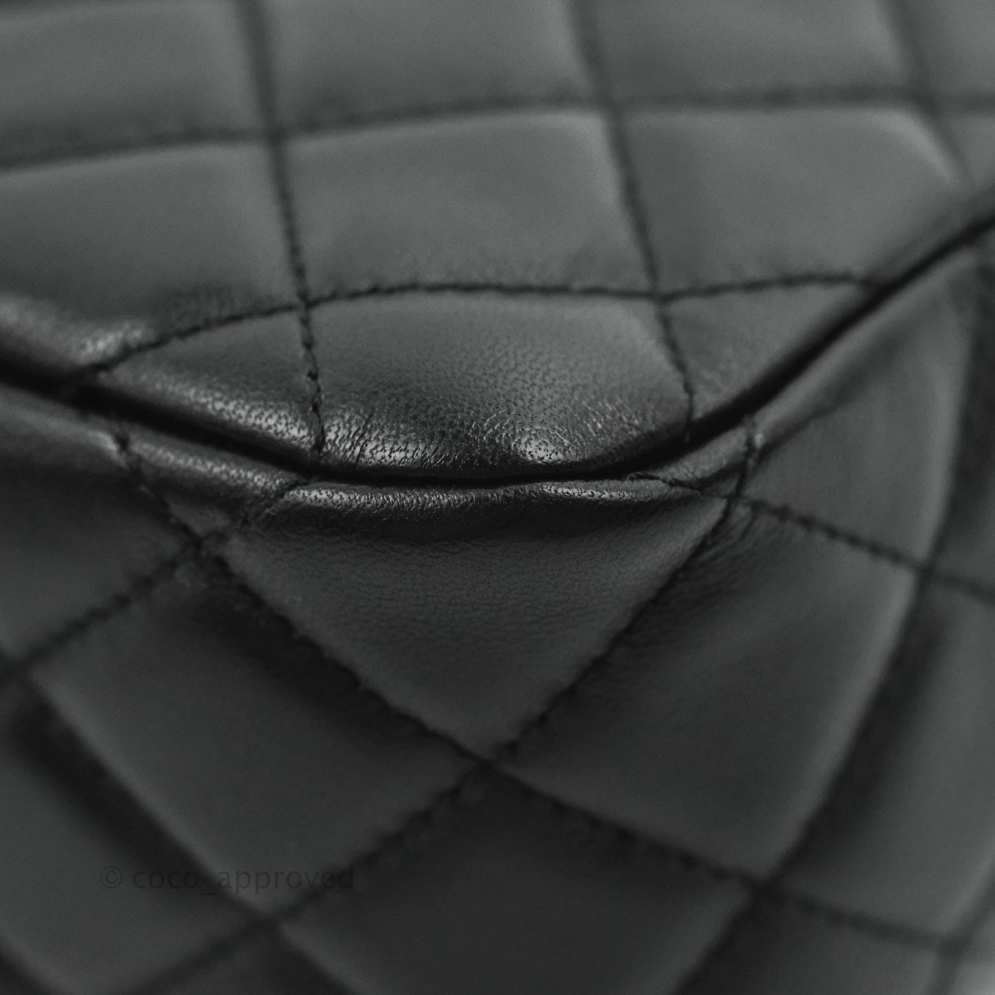 Chanel Black Pearl Crush Hobo Bag Lambskin Aged Gold Hardware