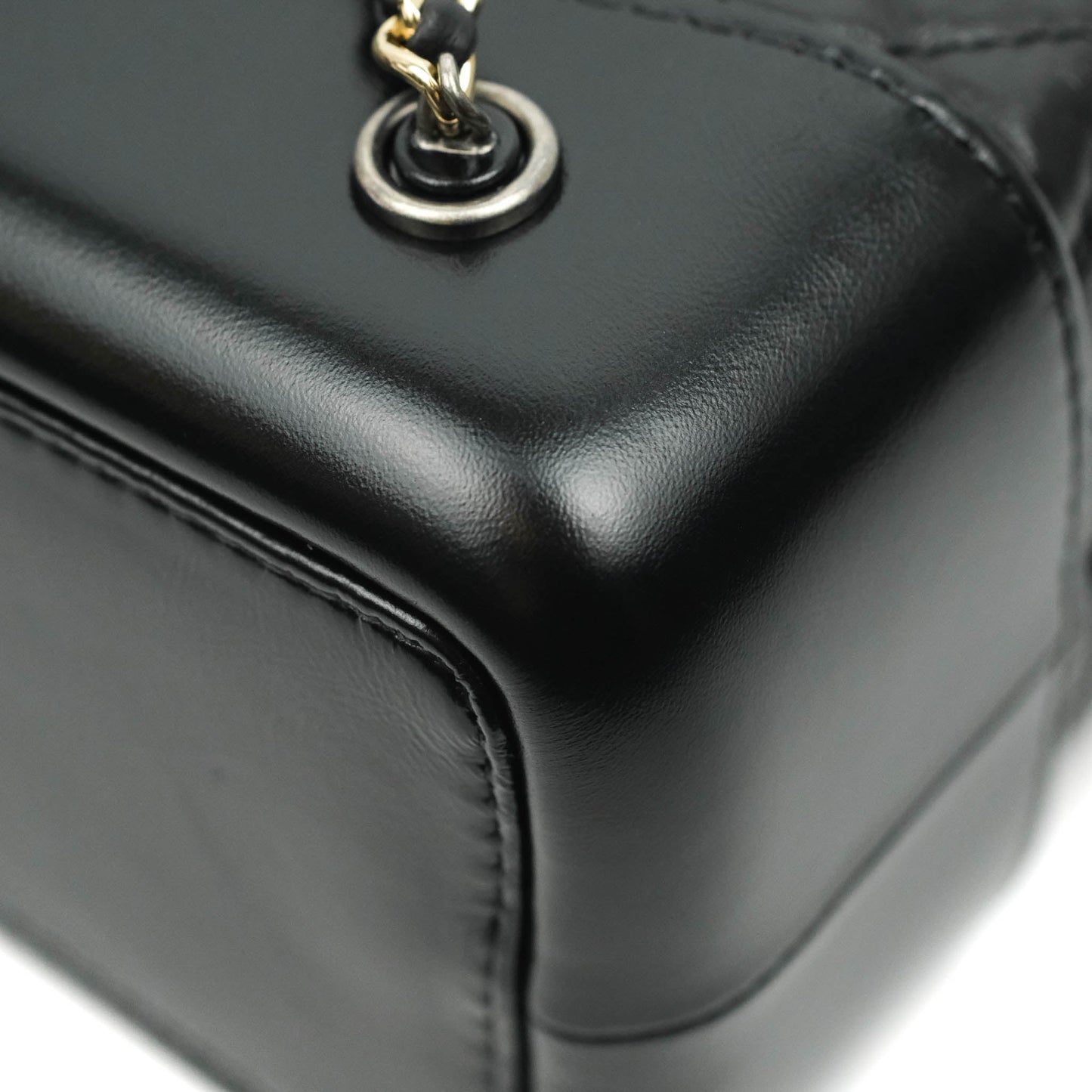 Chanel Small Gabrielle Backpack Black Aged Calfskin