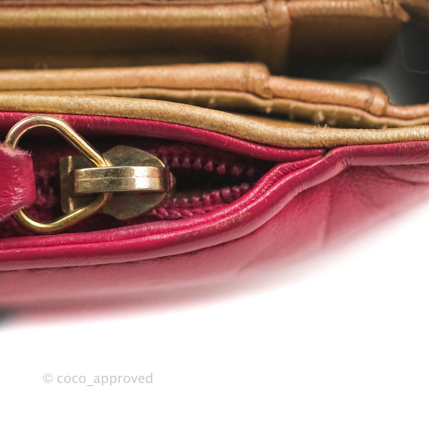 Chanel Wallet in Pink Camellia Embossed Lambskin