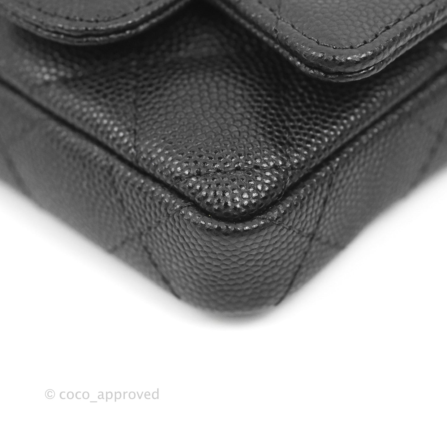 Chanel Classic Belt Bag Black Caviar Gold Hardware
