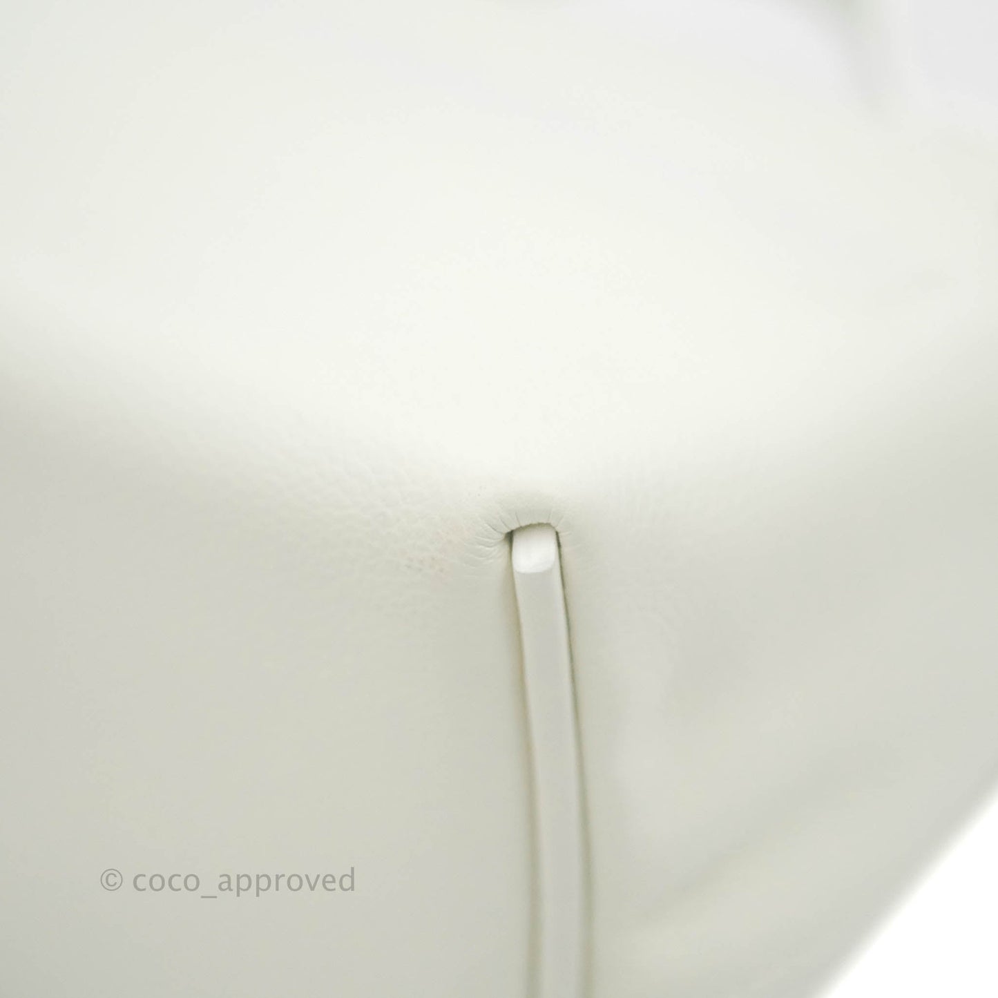 Hermès 24/24 21 Mini Blanc Evercolour Swift Palladium Hardware