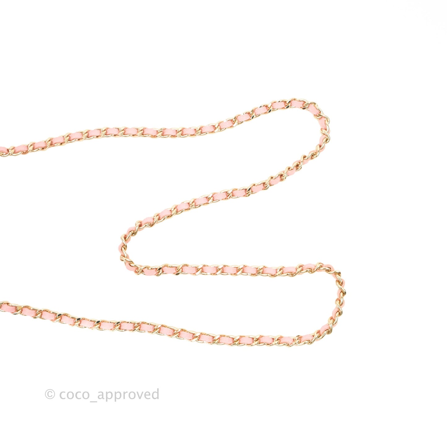 Chanel Classic Vanity with Chain Pink Caviar Gold Hardware
