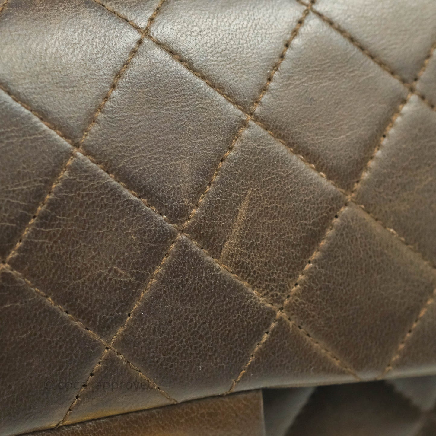 Chanel Classic Vintage Small Flap Brown Lambskin 24K Gold Hardware