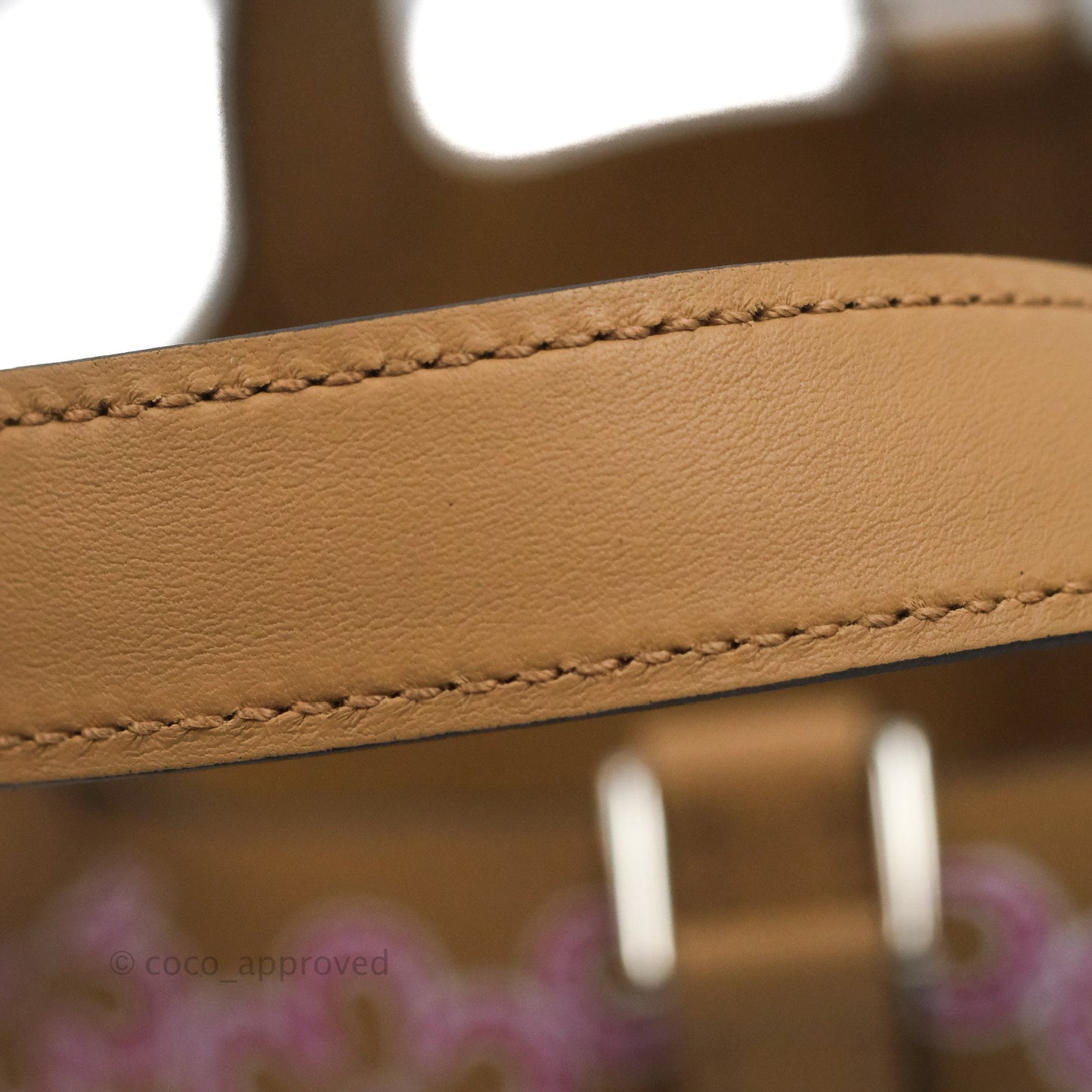Hermes Micro Picotin 14 Lucky Daisy Chai 0M Swift Palladium Hardware
