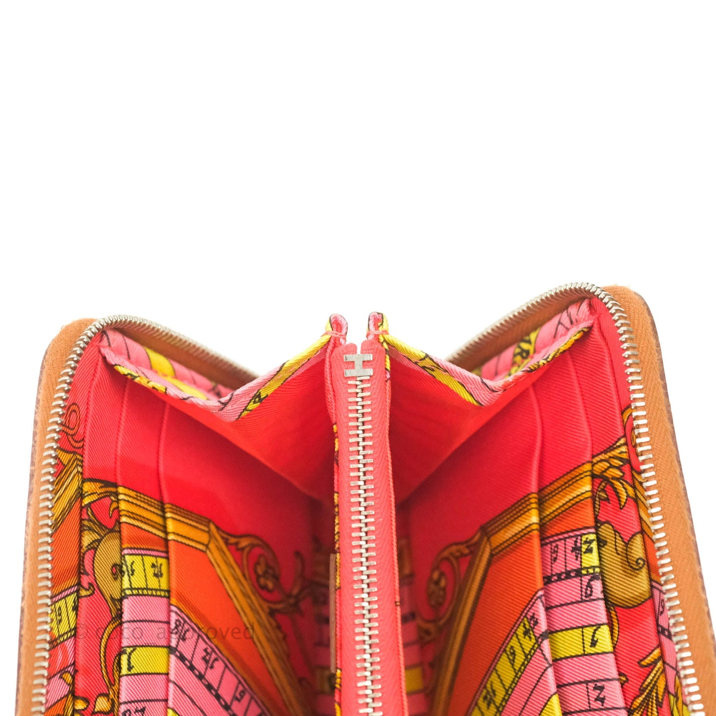 Hermès Silk In Compact Wallet Gold Epsom