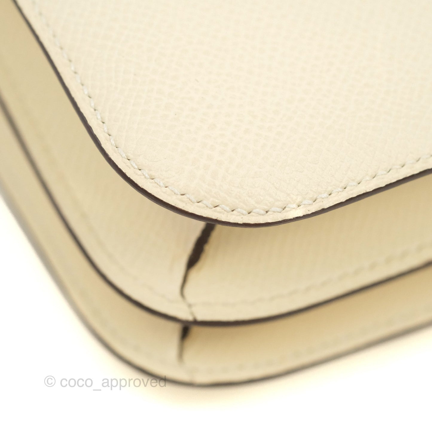 Hermès Constance Mini 18cm Nata Epsom Rose Gold Hardware