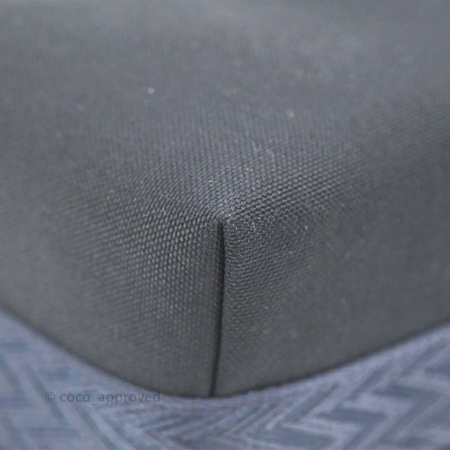 Hermès Large Bride-A-Brac Navy Canvas