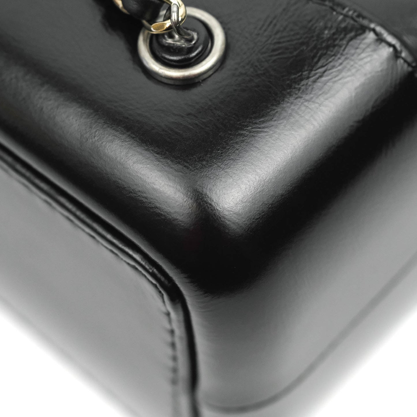 Chanel Small Gabrielle Backpack Black Aged Calfskin