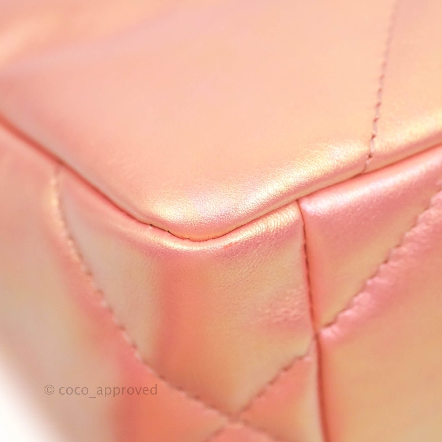 Chanel 19 Small Metallic Pink Mixed Hardware