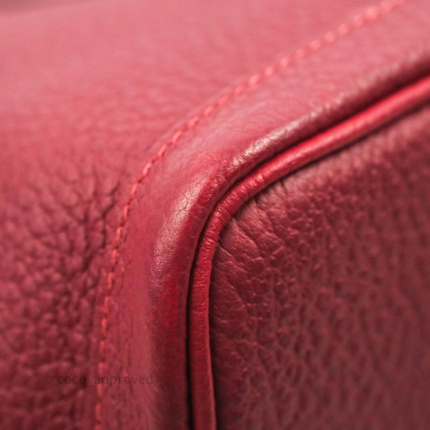 Hermès Garden Party 36 Burgundy