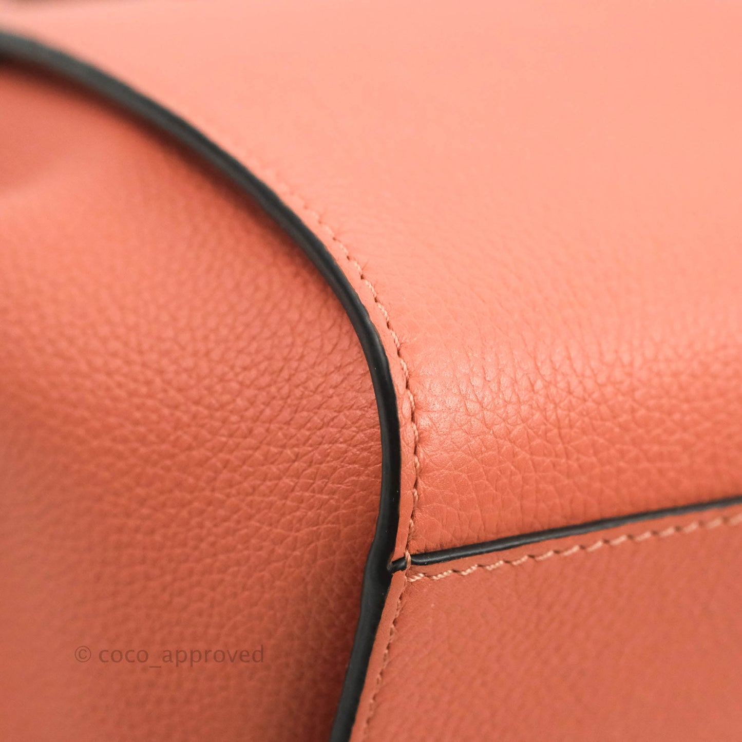 Loewe Mini Hammock Drawstring Pink Tulip Calfskin
