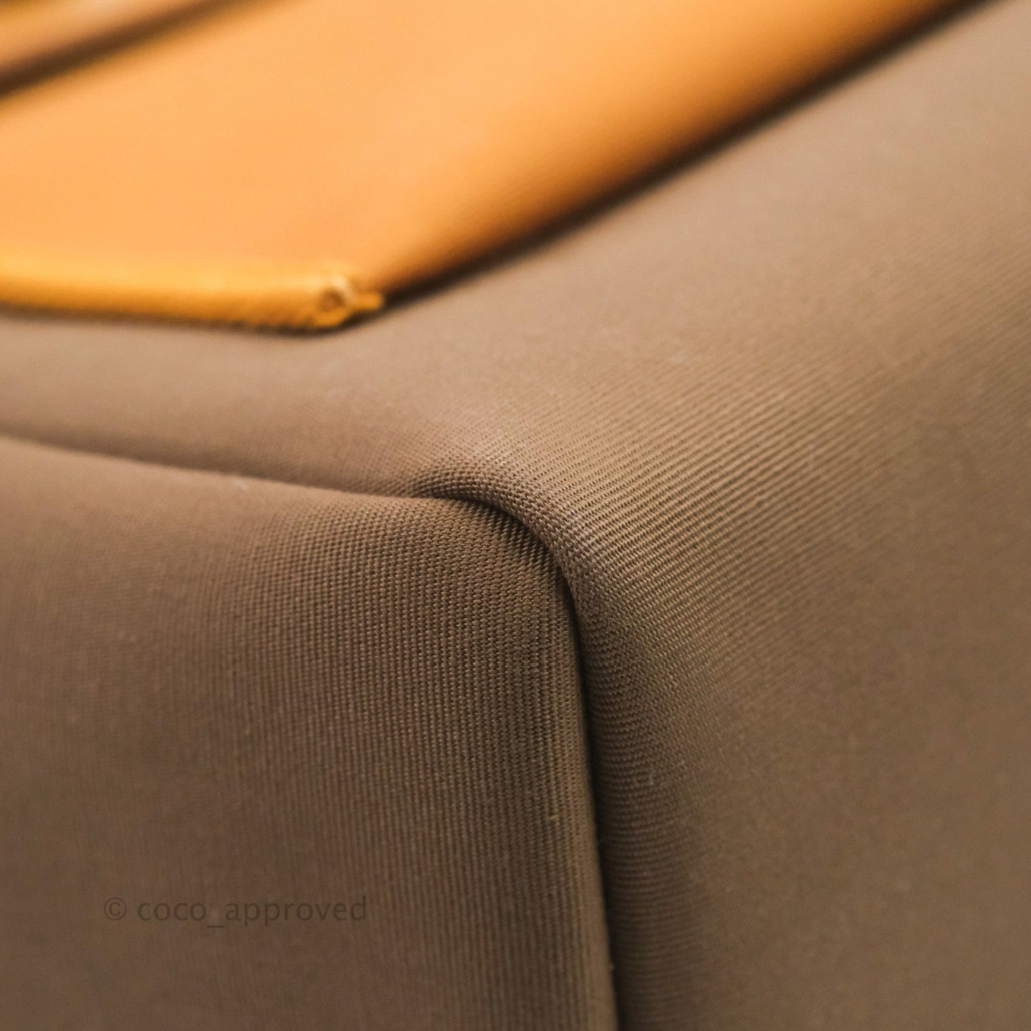 Hermès Herbag Retourne Zip 31 Etoupe-Dune/ Naturel Sable Canvas Gold Hardware