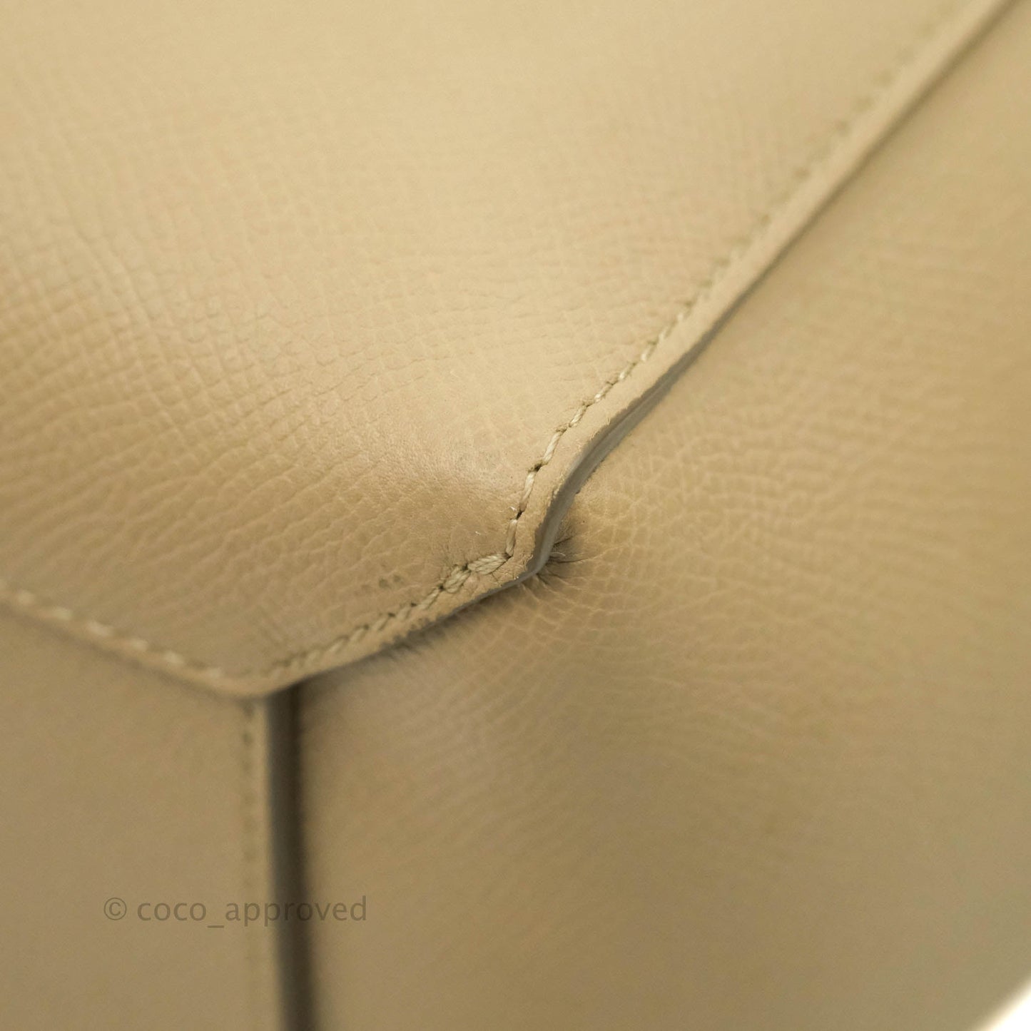 Celine Micro Belt Bag Light Taupe Grained Calfskin Gold Hardware