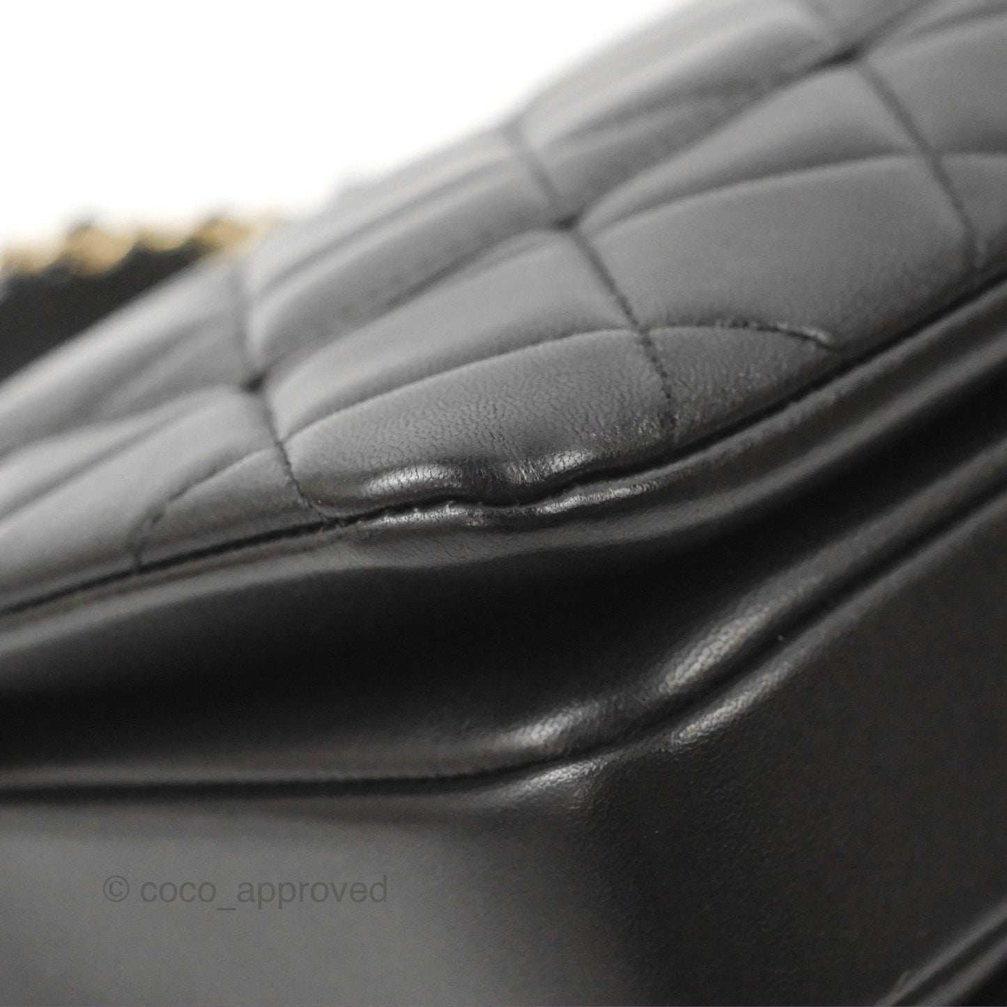 Chanel Trendy CC Small Black Lambskin Gold Hardware
