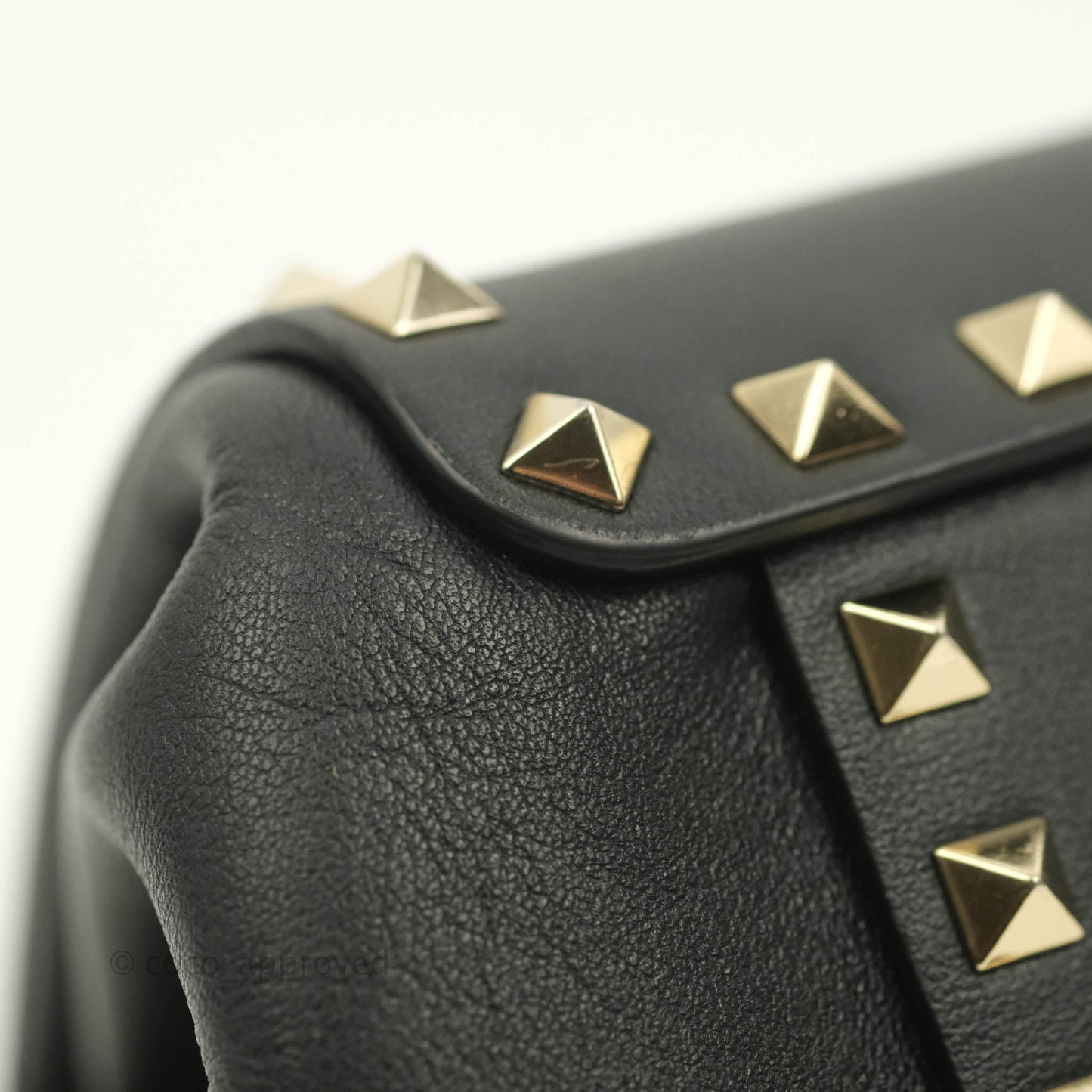 Valentino Garavani Mini Rockstud Shoulder Bag Black