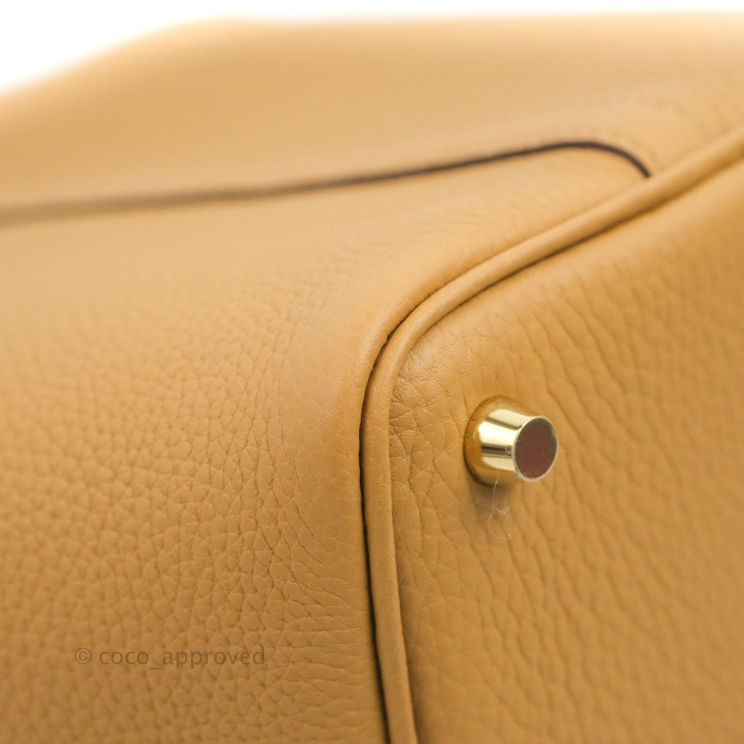 Hermès Picotin Lock 18 Clemence Biscuit 48 Gold Hardware