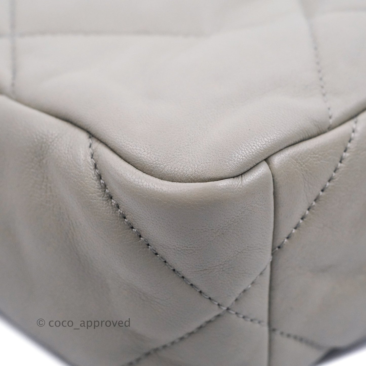 Chanel 19 Small Grey Mixed Hardware 22C
