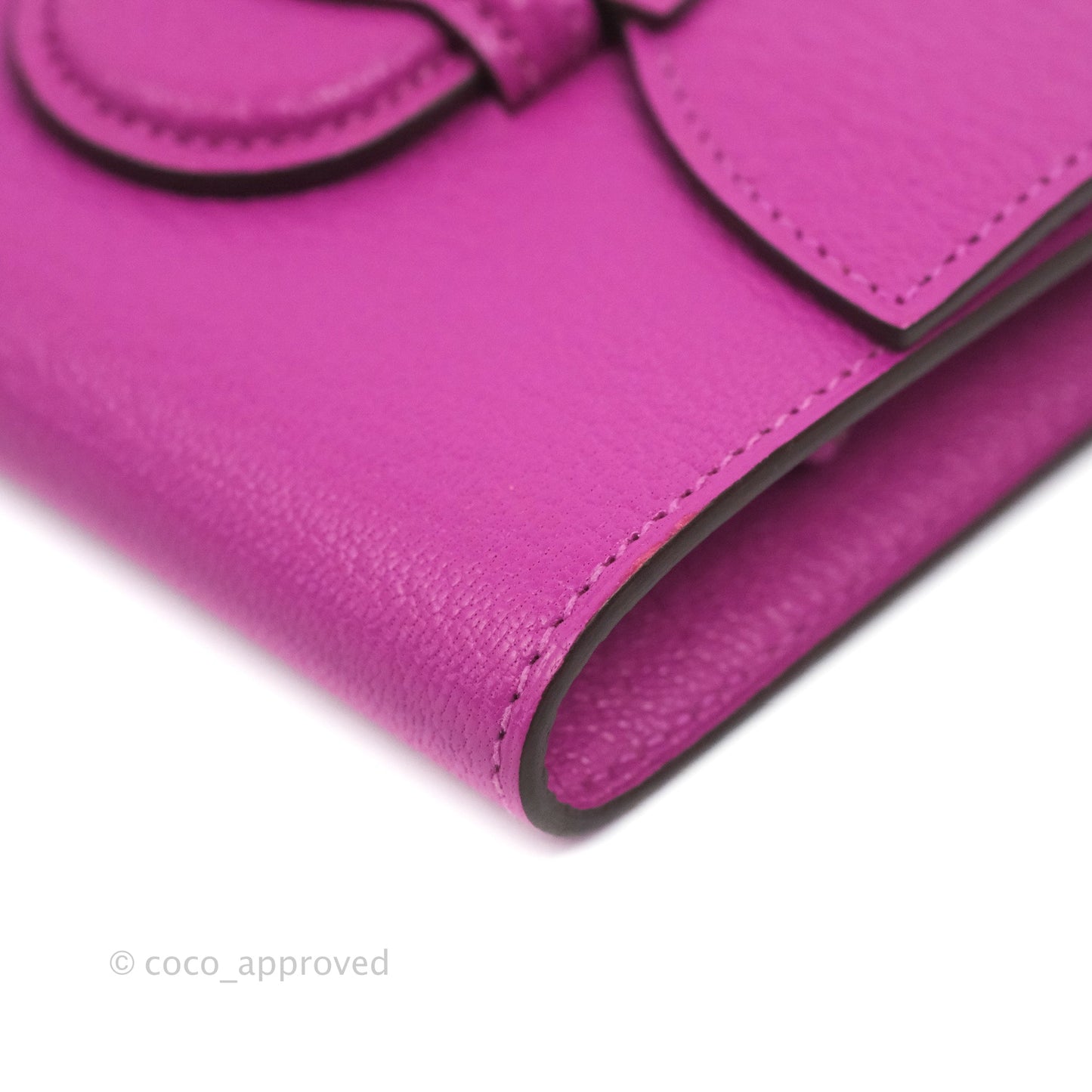 Hermes Portefeuille 1938-12 Magnolia Chevre Mysore