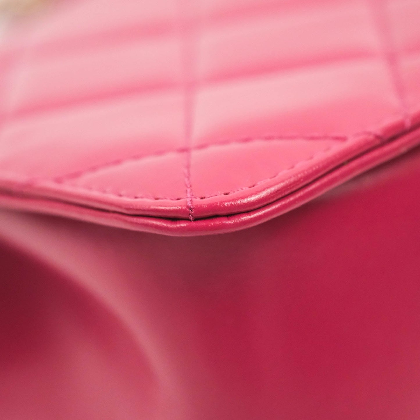 Chanel Quilted Mini Perfect Fit Adjustable Pink Calfskin Aged Gold Hardware 21A