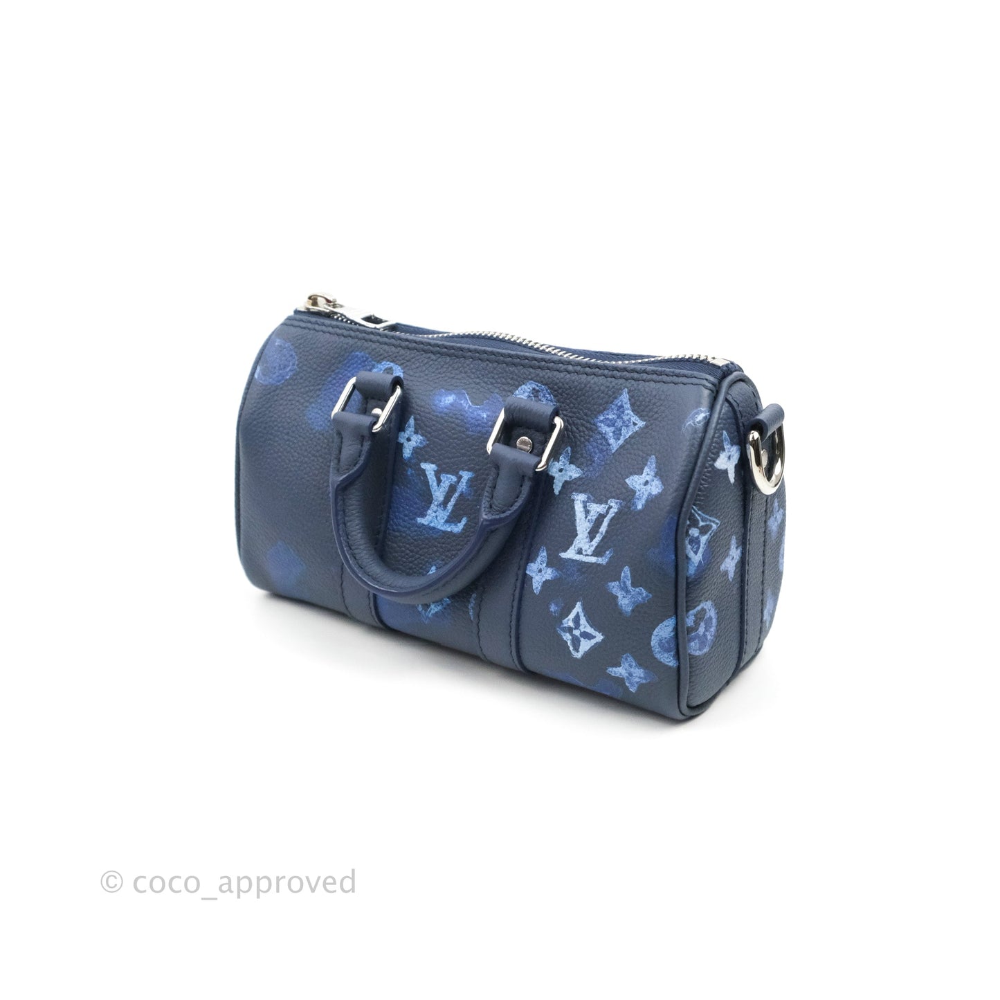 Louis Vuitton Keepall XS Monogram Watercolor Ink Blue