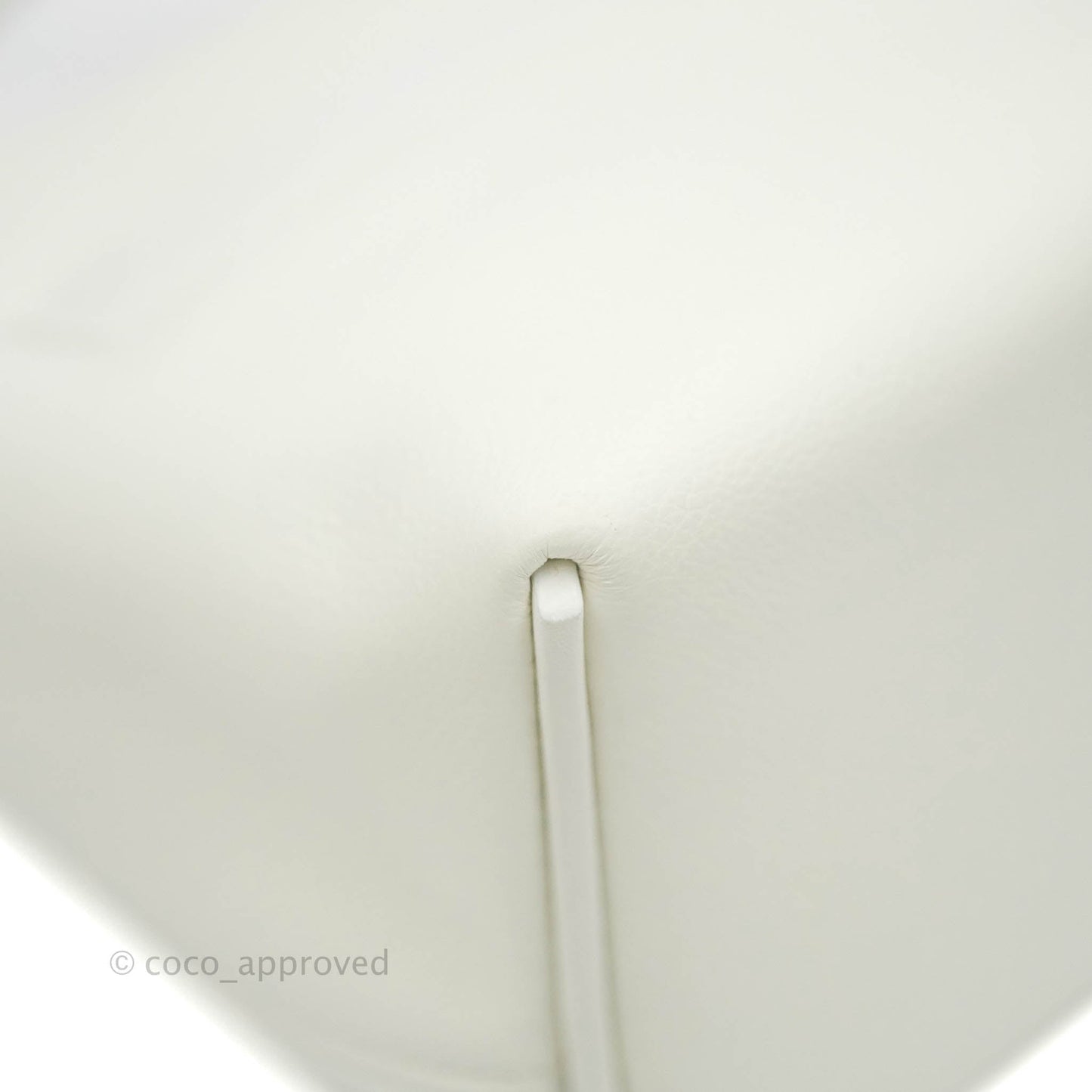 Hermès 24/24 21 Mini Blanc Evercolour Swift Palladium Hardware