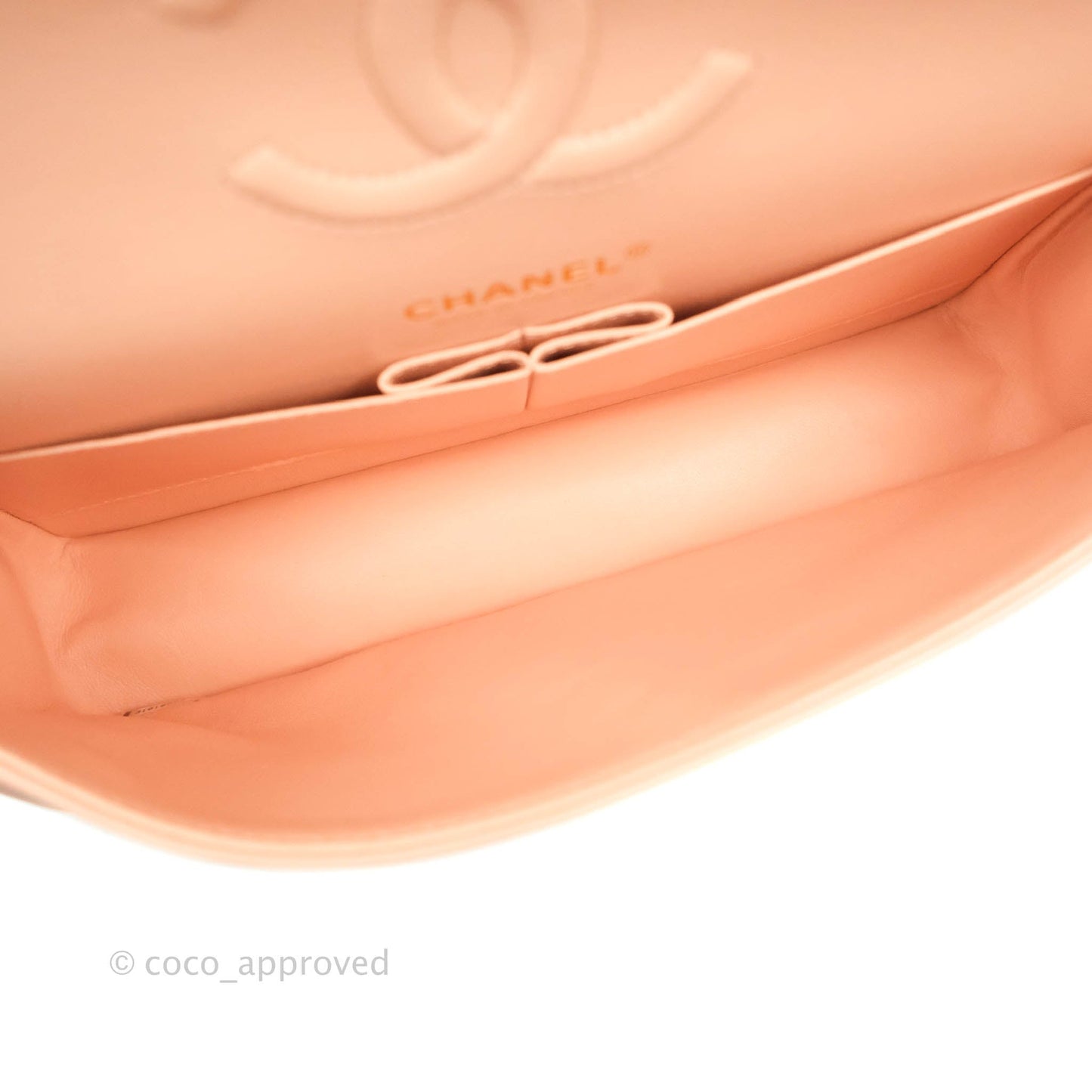 Chanel Classic Medium Flap Quilted Pink Lambskin Light Gold Hardware