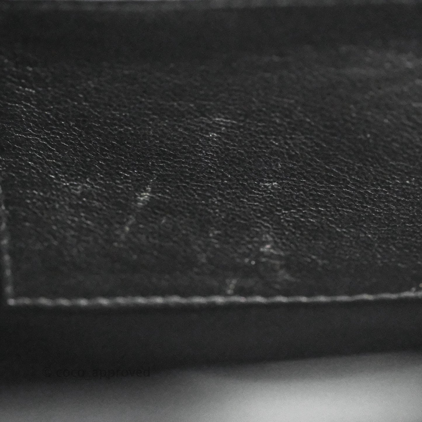 Chanel Vintage CC Handbag So Black Velvet