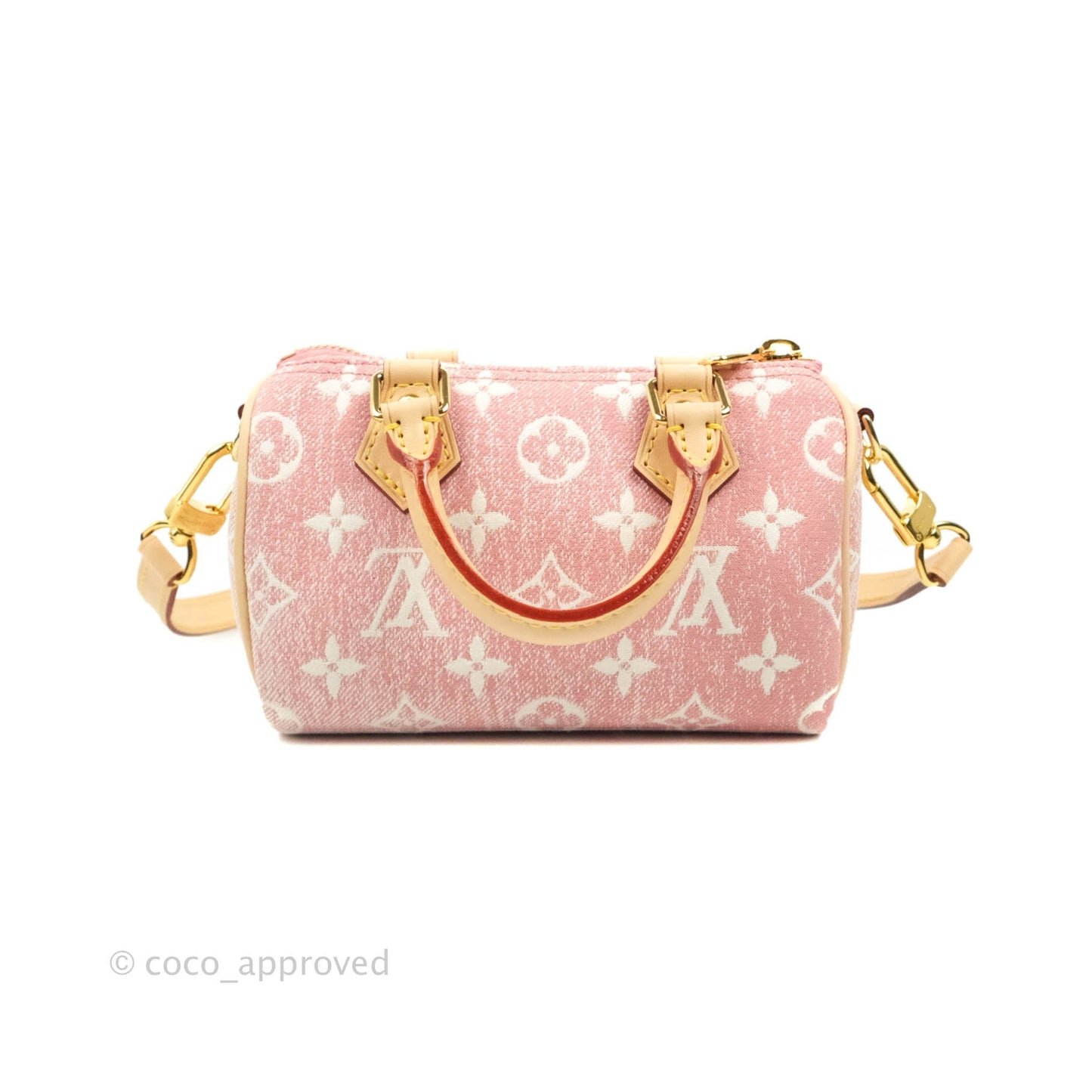 Louis Vuitton Denim Nano Speedy