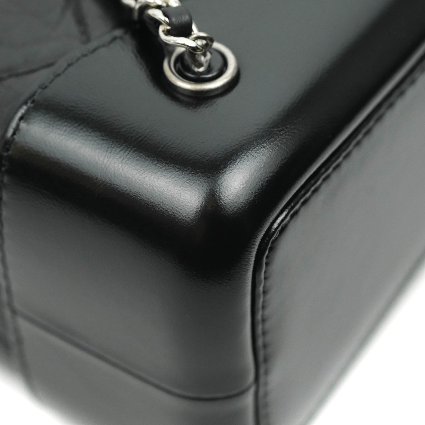 Chanel Small Gabrielle Backpack Black Aged Calfskin