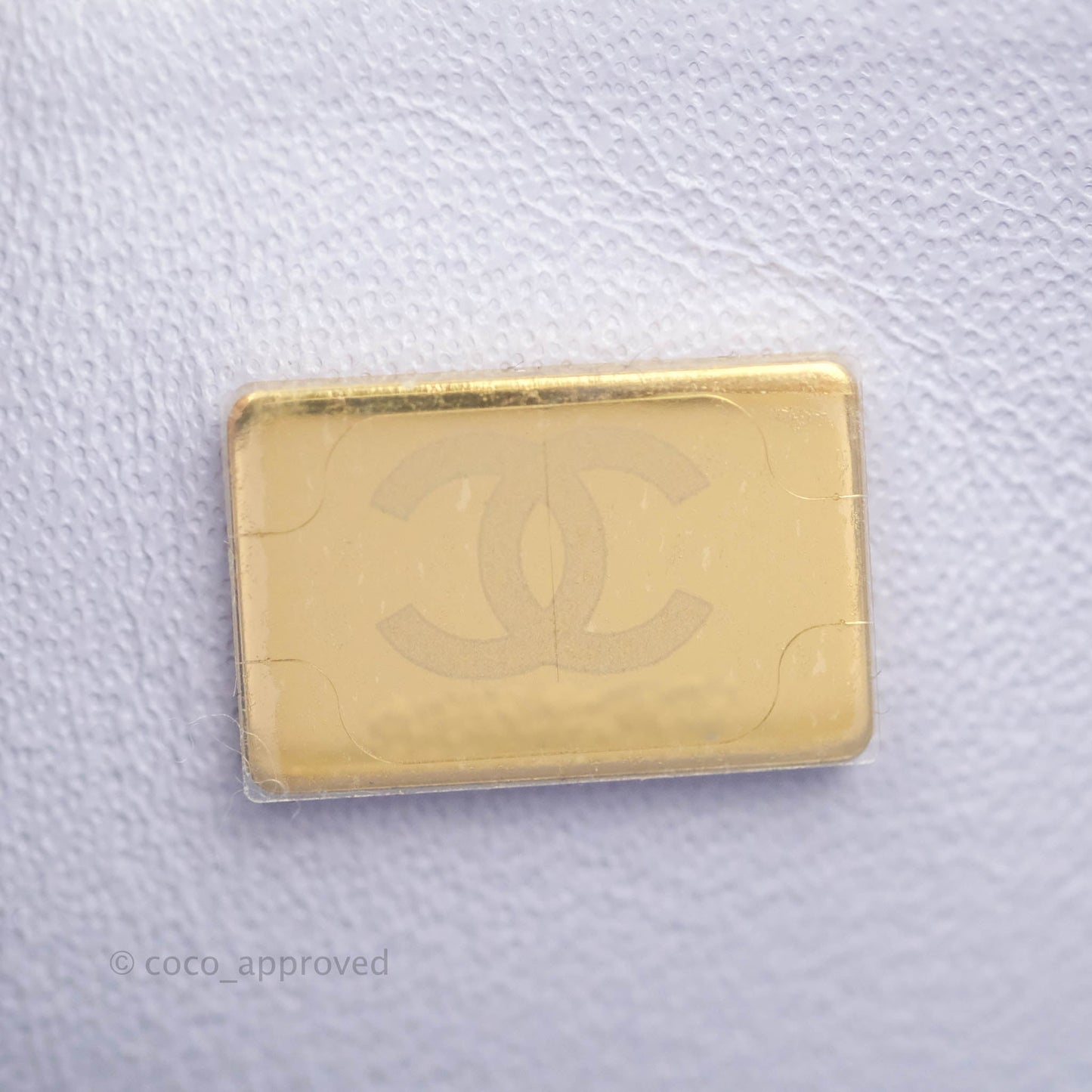 Chanel Quilted Mini Rectangular Lilac Lambskin Gold Hardware 21K