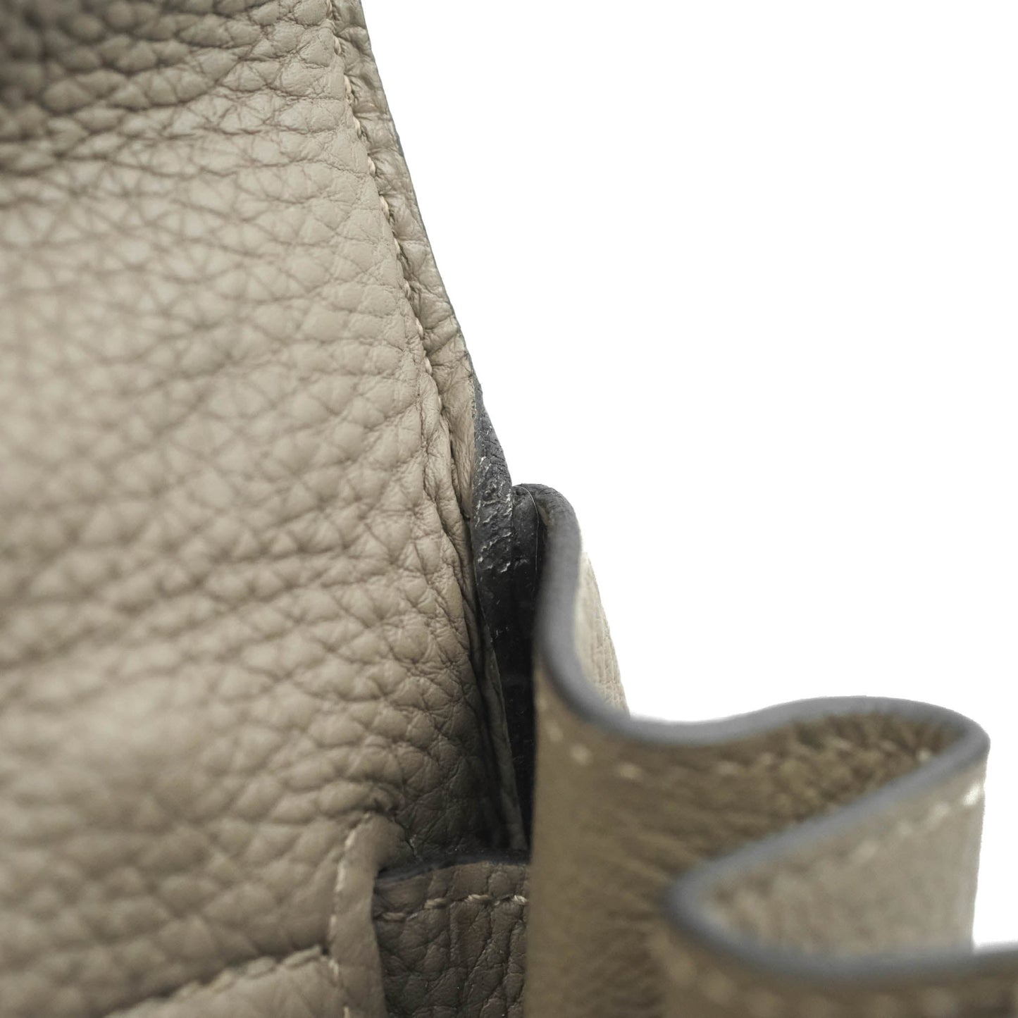 Hermès Kelly 28 Retourne Taurillon Clemence Gris Asphalt M8 Palladium Hardware