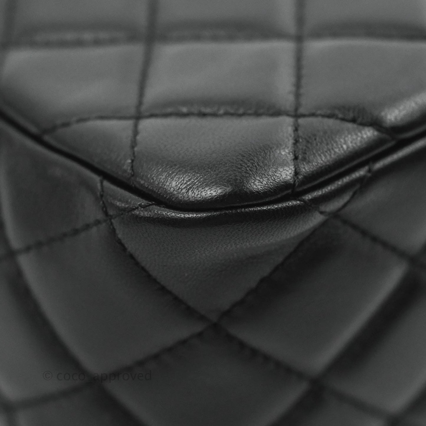 Chanel Black Pearl Crush Hobo Bag Lambskin Aged Gold Hardware