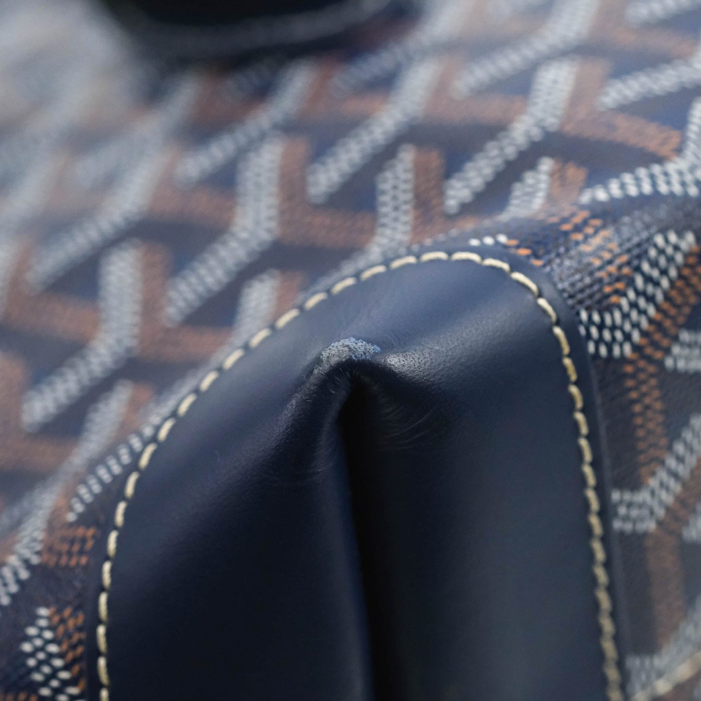 Goyard Goyardine Bellechasse PM Navy