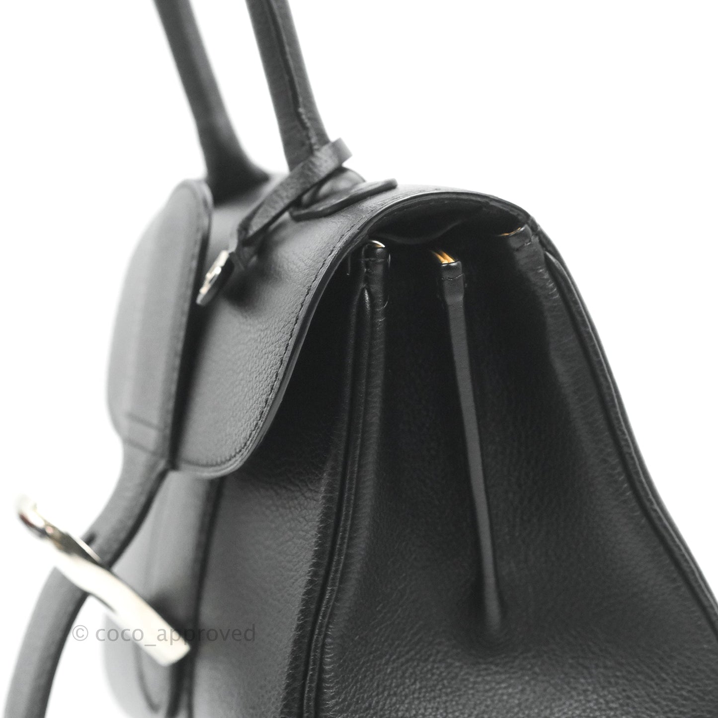 Delvaux Mini Brillant Bag Vegetal Rodeo Calf Silver Hardware