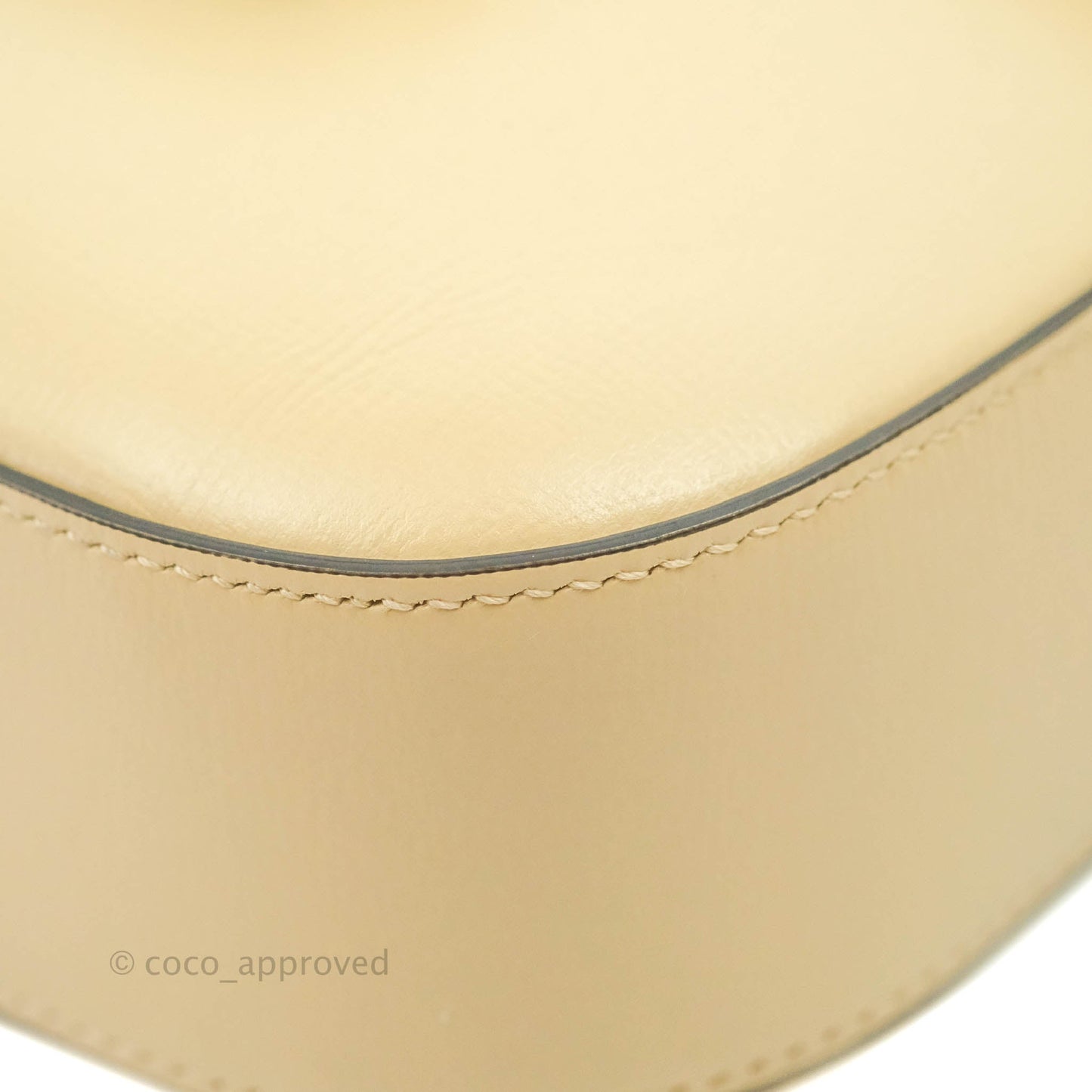 Gucci 1955 Horsebit Mini Shoulder Bag Beige Calfskin Gold Hardware