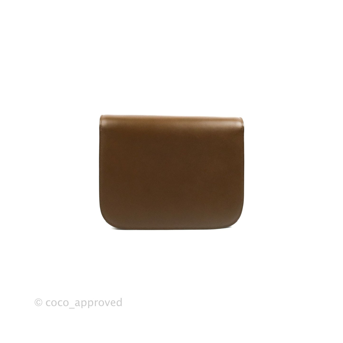 Celine Medium Classic Box Flap Caramel Smooth Calfskin
